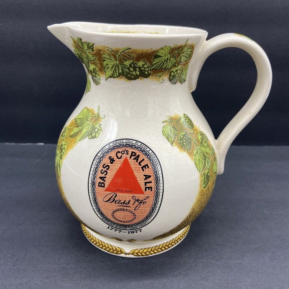 VTG Wade Bass‎ Brewery Water Jug 1777-1977 (200th) Anniversary Commemorative Jug